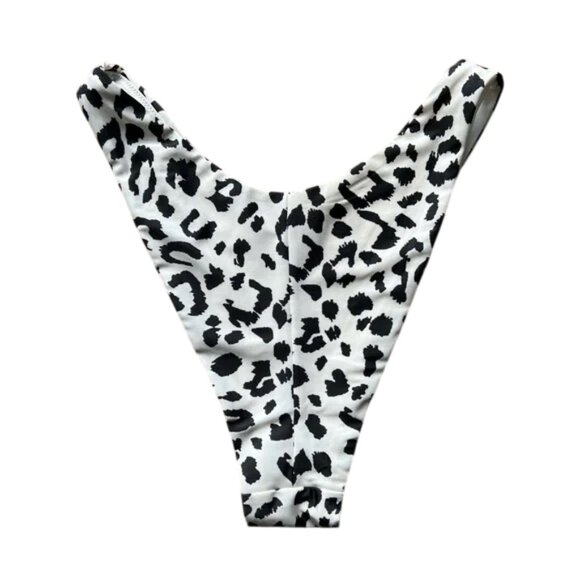 aerie size S/XS mismatch bikini SMALL black top and XS leopard bottom - Picture 4 of 16